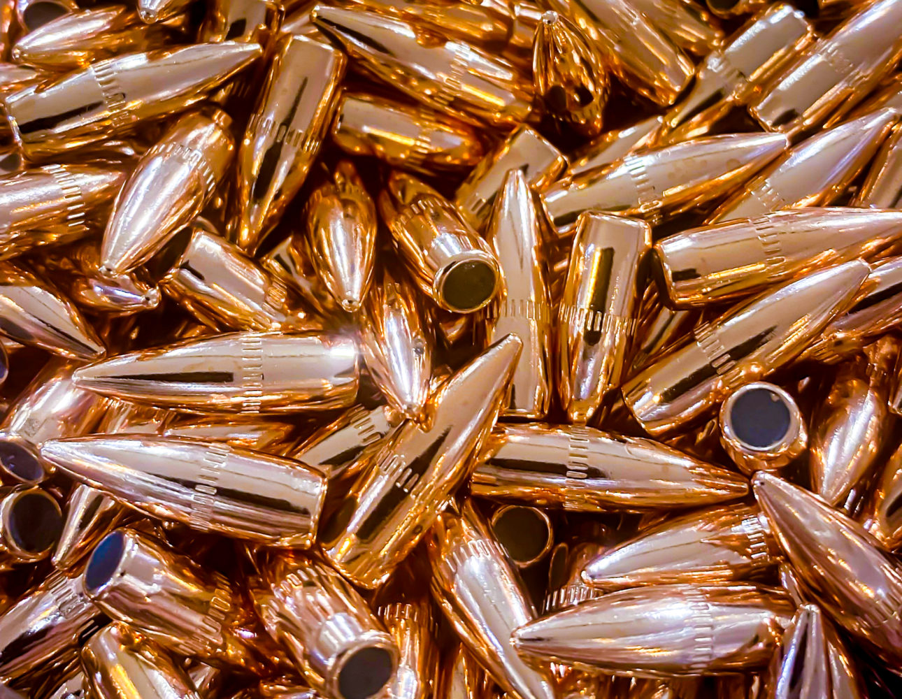 MADE IN THE USA!! Mead 22 Caliber 55gr FMJBT Bullets (.224 Dia.) 1,000