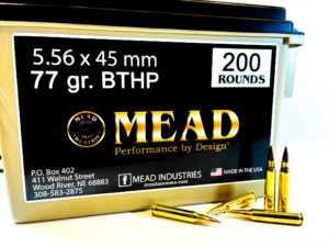 5.56 X 45mm NATO 55gr FMJ! New Brass! 450 Rounds! FREE AMMO CAN