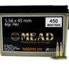 5.56 x 45mm NATO 62gr FMJ! New Brass! 450 Rounds! FREE AMMO CAN!