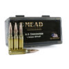 MADE IN THE USA!! Mead 6.5 Creedmoor 140gr Match BTHP, 50 rounds, Free Ammo Box