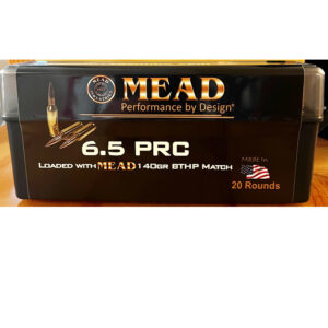 6.5 PRC MEAD 140gr BTHP (20 rounds)