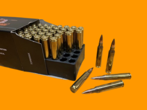 MADE IN THE USA!! Mead 5.56 x 45mm 100gr XXX!  New Brass! 50 Rounds.