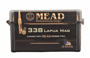 338 Lapua Mag MEAD 250gr FMJ (Factory Seconds)