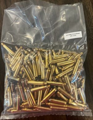 223 REM Primed Brass NEW! (250 count)