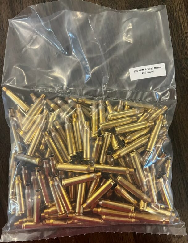 223 REM Primed Brass NEW! (250 count)