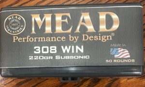 308 WIN 220gr SUBSONIC (50 Rounds)
