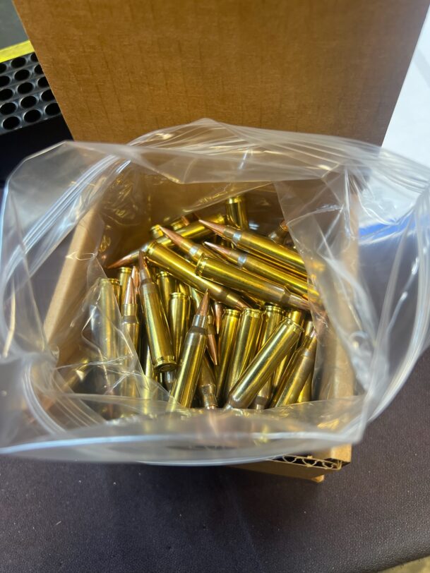 5.56 x 45mm MEAD 77gr BTHP!  SECONDS (100 Rounds per Box)
