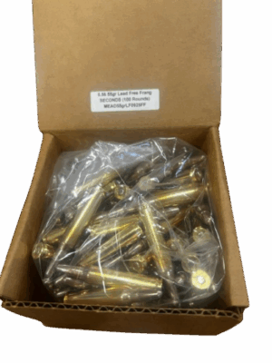 5.56 x 45mm 55gr Lead Free Frangible - SECONDS (100 Rounds per Box)
