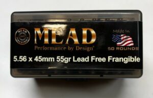 5.56 55gr Lead Free Frangible (50 rounds)