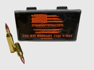 243 Win Hornady 75gr V-MAX (50 rounds)